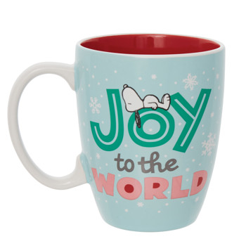 Gift Peanuts Joy to the World Mug Book