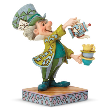 Gift Mad Hatter Figurine Book