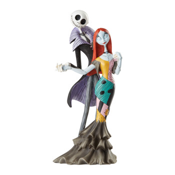 Gift Disney Showcase Jack and Sally Deluxe Figurine Book