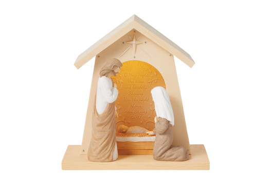 Gift Foundations Nativity Beacon Creche Figurine Book