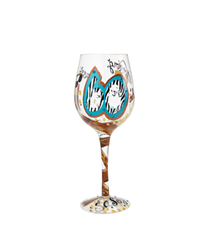 Gift Lolita  60 And Sassy Wine Glass Book