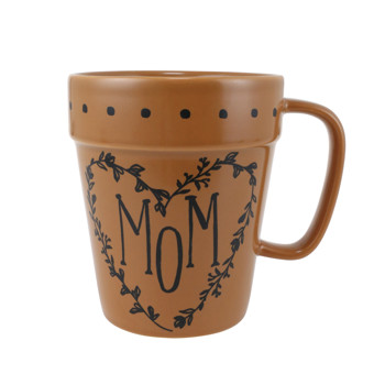 Gift Our Name is Mud Mom Sculpted Planter Mug Book