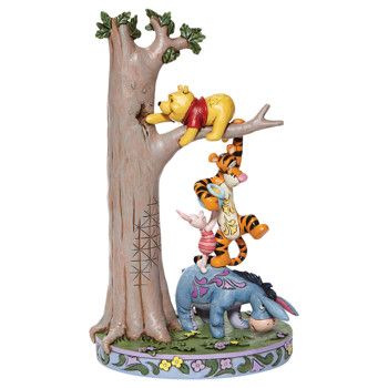 Gift Disney Traditions Tree with Pooh and friends Figurine Book