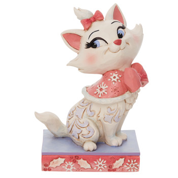 Gift Disney Traditions Marie Christmas PP Figurine Book