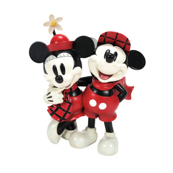 Gift Disney Showcase Christmas Mickey & Minnie 2023 Figurine Book