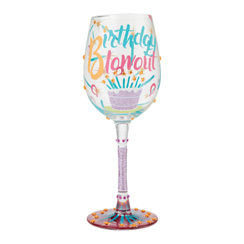 Gift Lolita  Birthday Blowout Wine Glass Book