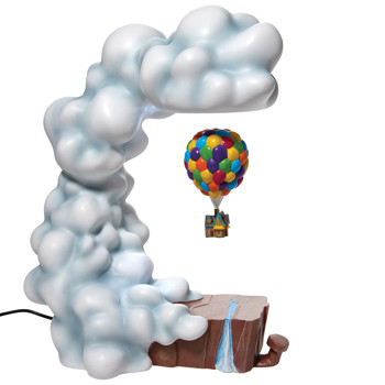 Gift Grand Jester Studios Pixar UP Levitating House Figurine Book