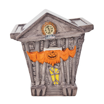 Gift Disney Halloween Town City Hall Cookie Jar Book