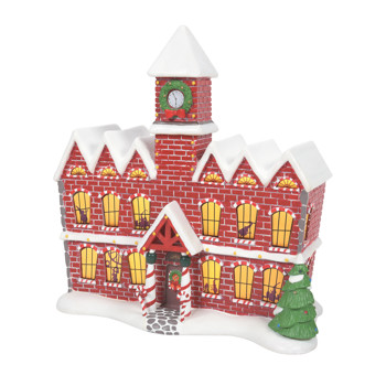 Gift Nightmare Before Xmas Village Santa's Workshop Book