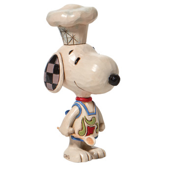 Gift Peanuts by Jim Shore Snoopy Chef Mini Figurine Book