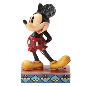 Gift Disney Traditions Mickey Mouse Personality Pose Figurine Book