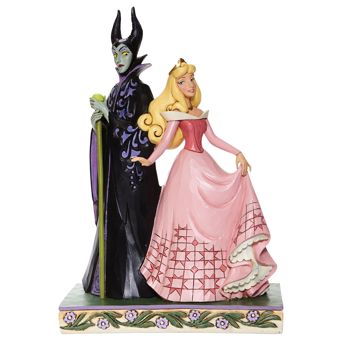 Gift Disney Traditions Aurora & Maleficent Figurine Book