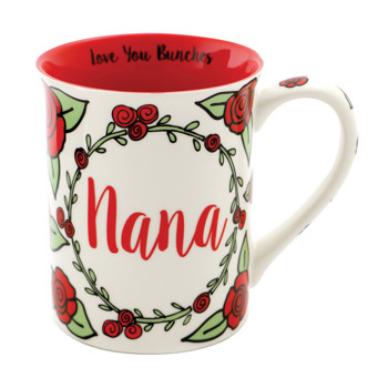 Gift Our Name is Mud Nana Rose Mug Book