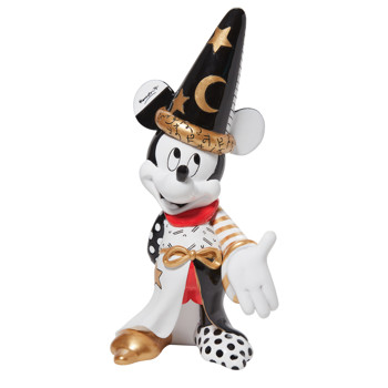 Gift Disney Britto Midas Sorcerer Mickey Figurine Book