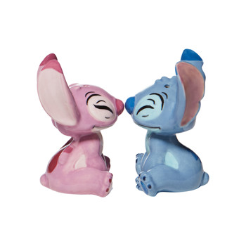Gift Disney Stitch & Angel Salt and Pepper Shakers Book