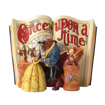 Gift Beauty and Beast Storybook Figurine Book