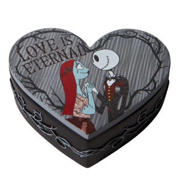 Gift Disney Showcase Jack and Sally Trinket Box Book