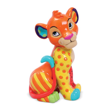 Gift Disney Britto Simba Mini Figurine Book