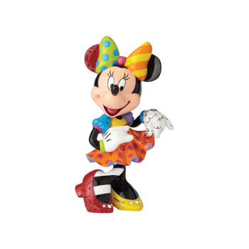 Gift Disney Britto Minnie's 90th 10.25"Â Figurine Book