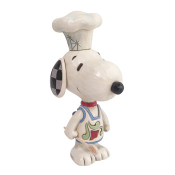 Gift Peanuts by Jim Shore Snoopy Chef Mini Figurine Book