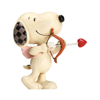 Gift Peanuts by Jim Shore Snoopy Cupid Mini Figurine Book