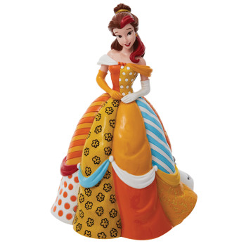 Gift Disney Britto Belle Figurine Book