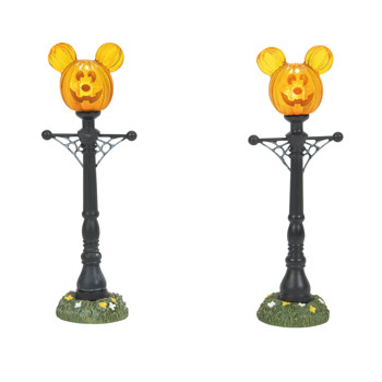 Gift Disney Village Mickey's Pumpkintown St Lights Village Accessory Book