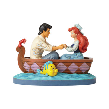 Gift Ariel and Prince Eric Figurine Book