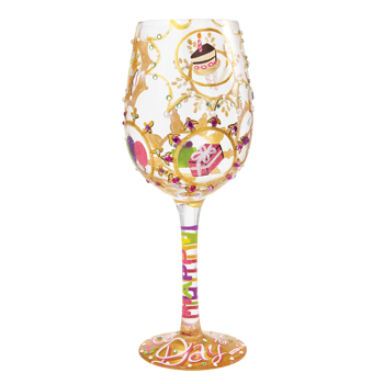 Gift Lolita  Queen For A Day Wine Glass Book