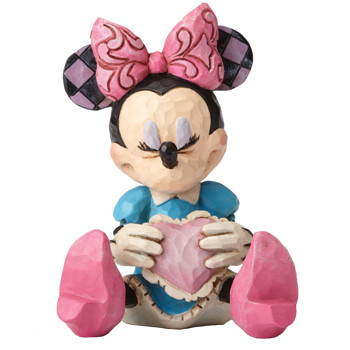 Gift Disney Traditions Mini Minnie Mouse Figurine Book