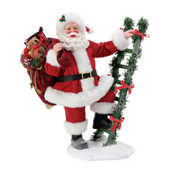 Gift Christmas Possible Dreams Santa Santa Steps Up Figurine Book