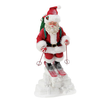 Gift Christmas Possible Dreams Santa Snow Time Like the Present Figurine Book