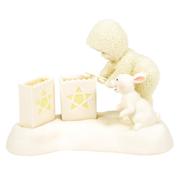 Gift Classic Snowbabies Let Your Light Shine Bright Figurine Book