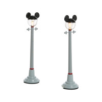 Disney Village Mickey Street Lights Village Accessory