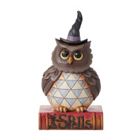 Jim Shore Pint Sized Halloween Owl Figurine