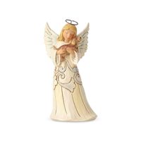 Jim Shore Heartwood Creek Pint Sized Angel with Dog Figurine