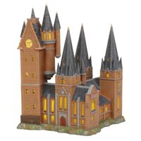 Harry Potter Village Hogwarts Astronomy Tower Lighted Building