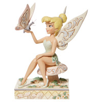 Disney Traditions Tinkerbell White Woodland Figurine