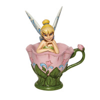 Tink Sitting in Flower Figurine