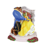 Disney Showcase Belle & Beast Light Up Figurine
