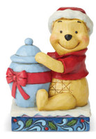 Disney Traditions Winnie The Pooh Christmas Figurine