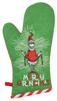 Grinch Oven Mitt